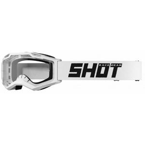 Motokrosové brýle Shot Assault 2.0 Solid bílé