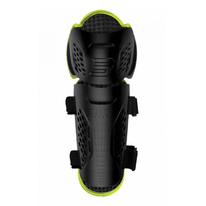 Dětské chrániče kolen Shot Optimal 2.0 černo-fluo žluté