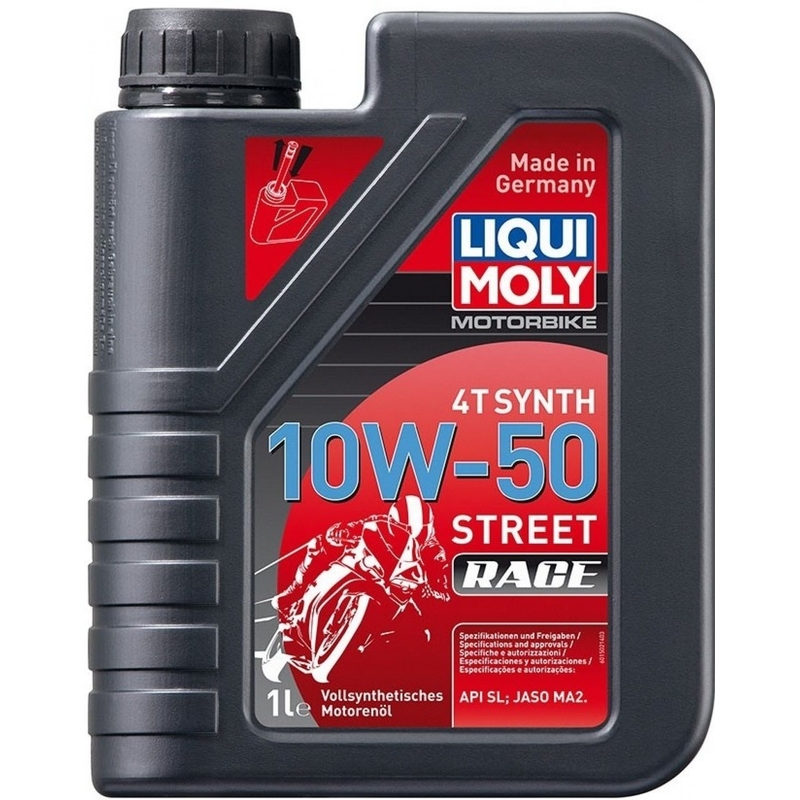 Motorový olej LIQUI MOLY Motorbike 4T Synth 10W50 Race 1 L