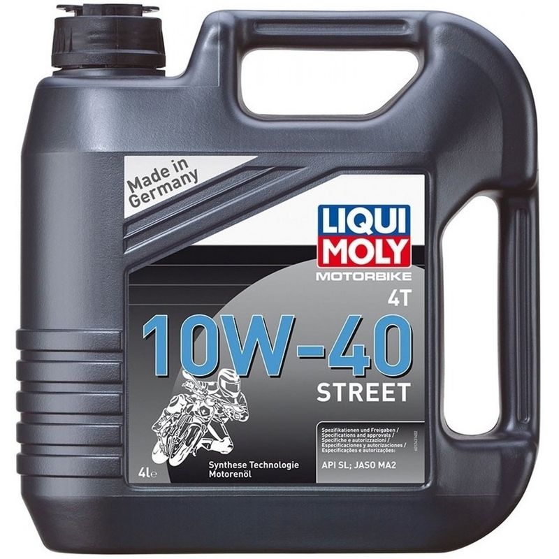 Motorový olej LIQUI MOLY Motorbike 4T 10W40 Street 4 l