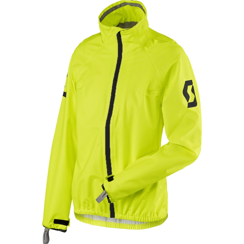 Dámská bunda do deště SCOTT Ergonomic Pro DP fluo žlutá