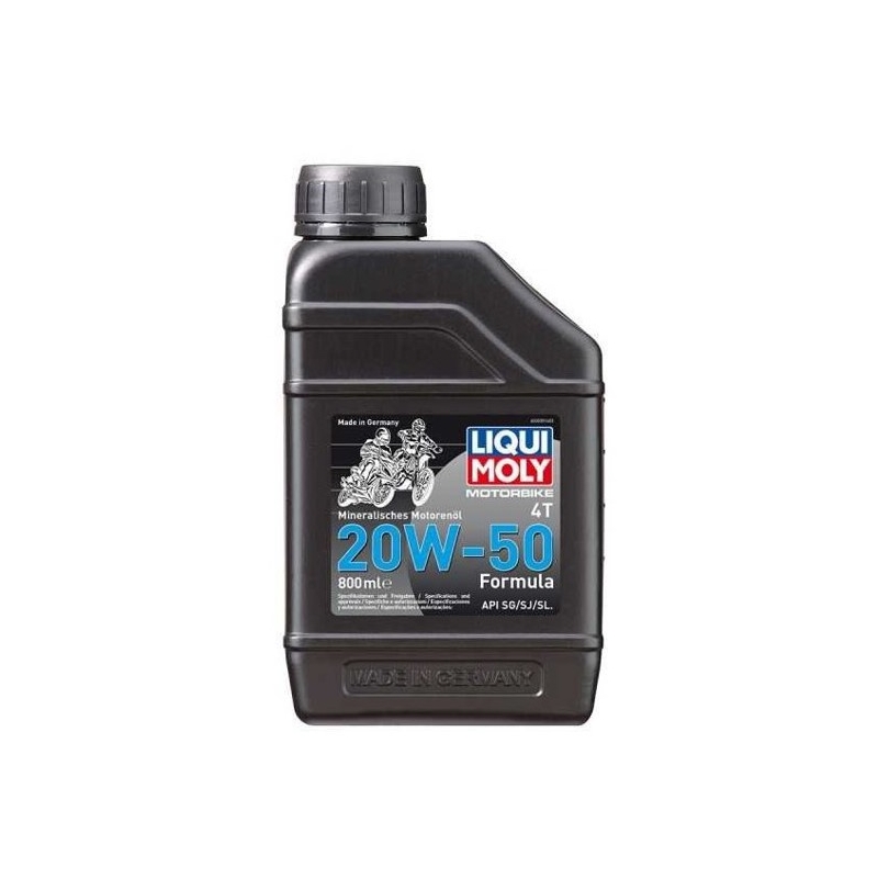 Motorový olej LIQUI MOLY Motorbike 4T 20W50 Formula 800 ml