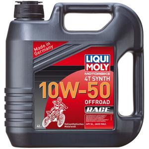 Motorový olej LIQUI MOLY Motorbike 4T Synth 10W50 Offroad Race 4 l