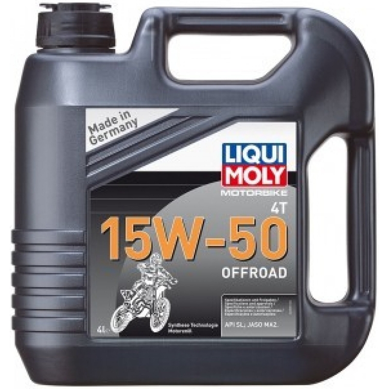 Motorový olej LIQUI MOLY Motorbike 4T 15W50 Offroad 4 l