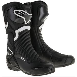 Boty na motorku Alpinestars S-MX 6 černo-bílé