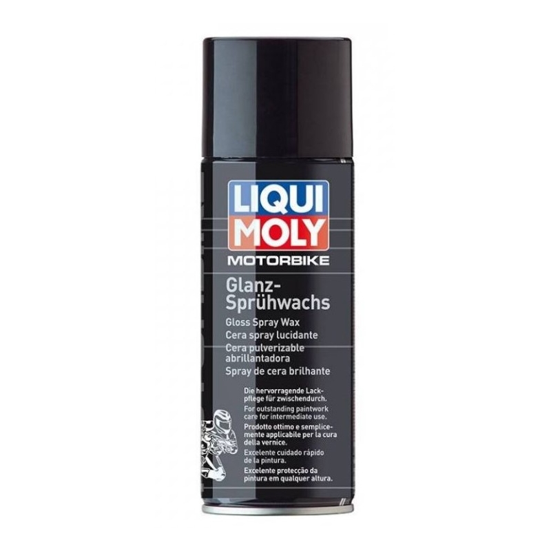 Lesklý vosk na motocykly ve spreji LIQUI MOLY 400 ml