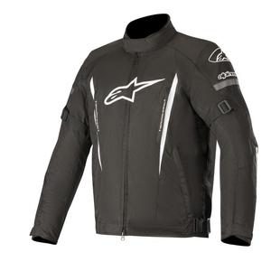 Bunda na motorku Alpinestars Gunner Waterproof černo-bílá