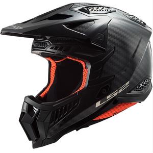 Motokrosová přilba LS2 MX703 X-Force Solid Carbon černá