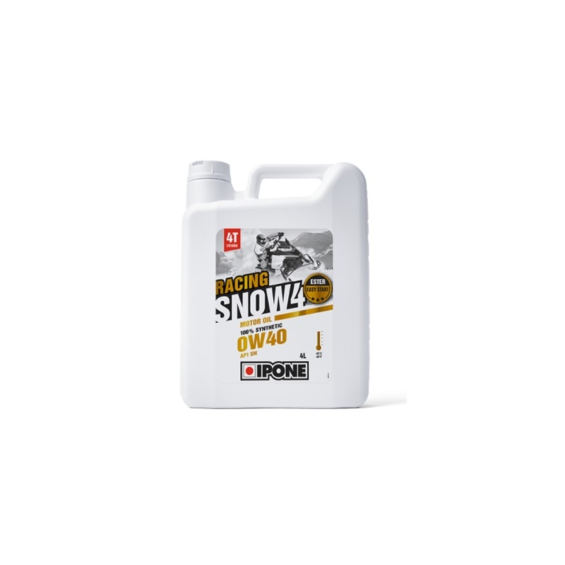 Olej do sněžných skútrů Ipone Snow racing 4T 0W40 4 l