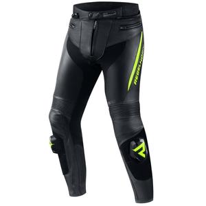 Kalhoty na motorku Rebelhorn Fighter černo-fluo žluté výprodej