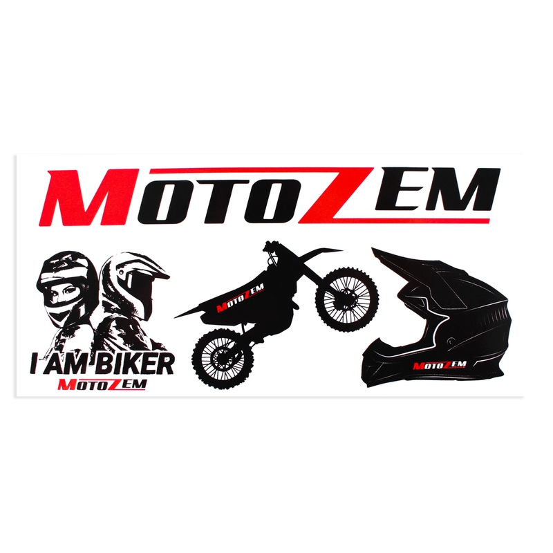 Sada nálepek MotoZem Cross