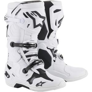 Boty na motorku Alpinestars Tech 10 bílé