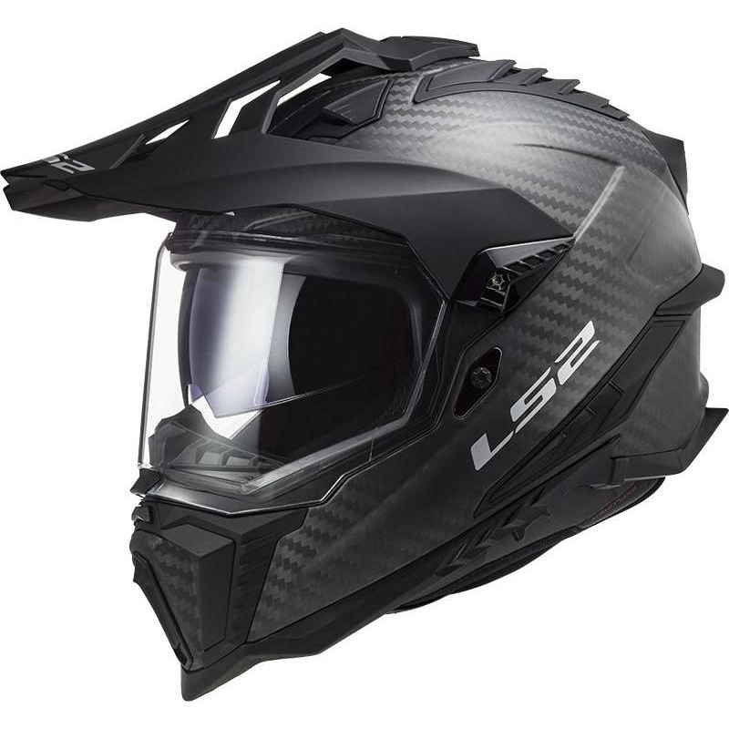 Enduro přilba LS2 MX701 Explorer C Carbon černá lesklá