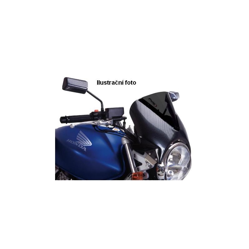 Plexi na moto carbon-kouřové plexi