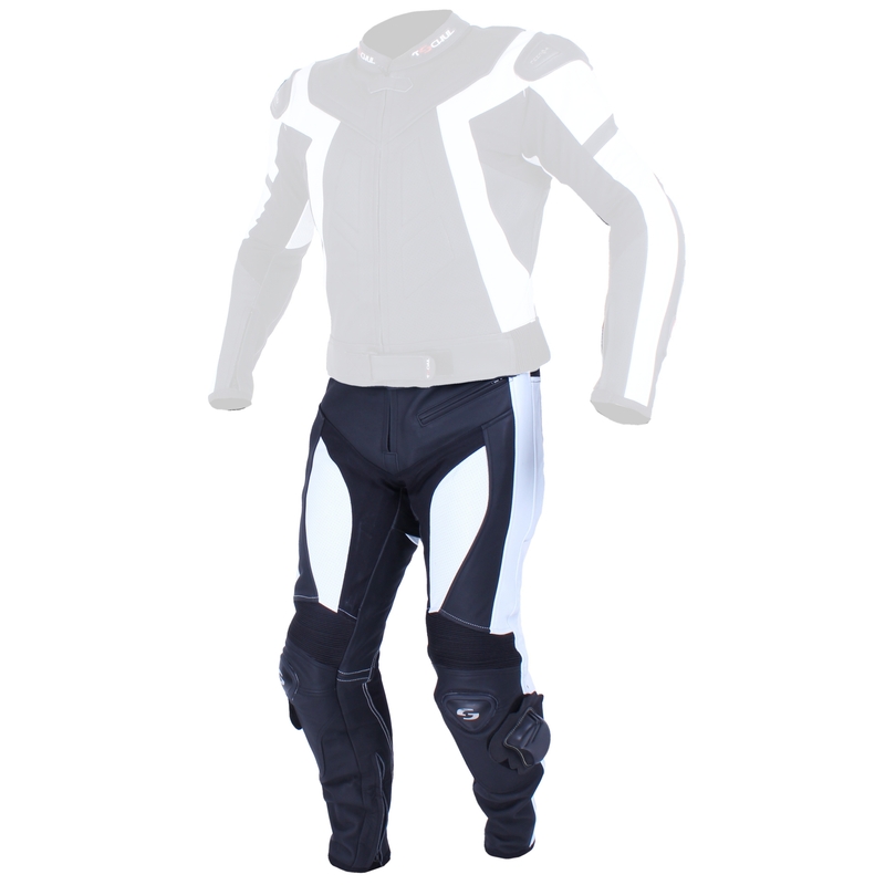 Pánské kalhoty Tschul 737 Vintage černo-bílé výprodej