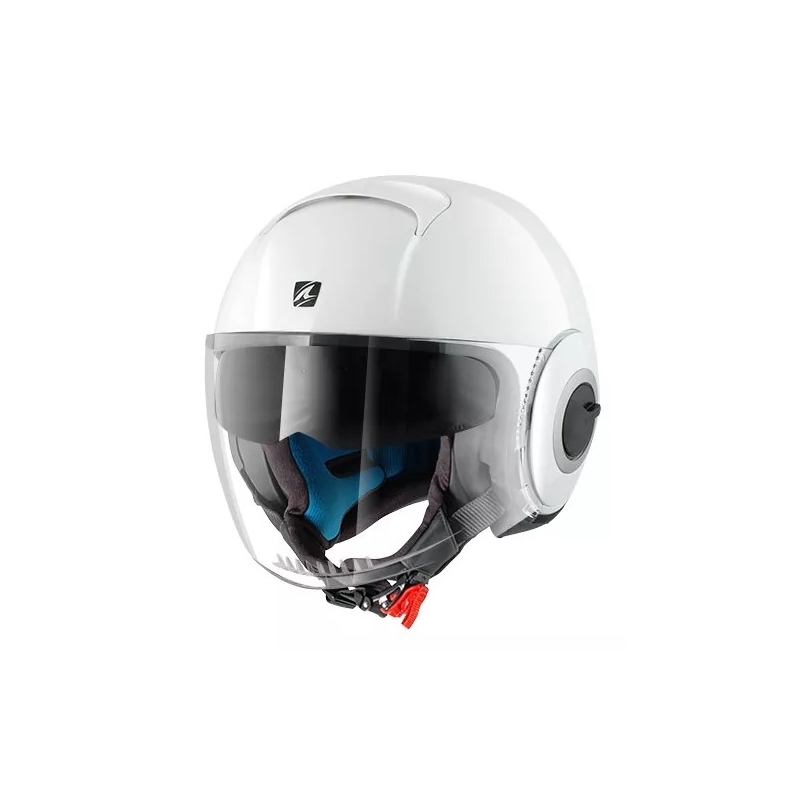 Otevřená přilba SHARK NANO Blank bílá