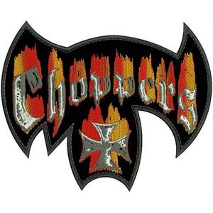 Nášivka Choppers sekyra - velká výprodej