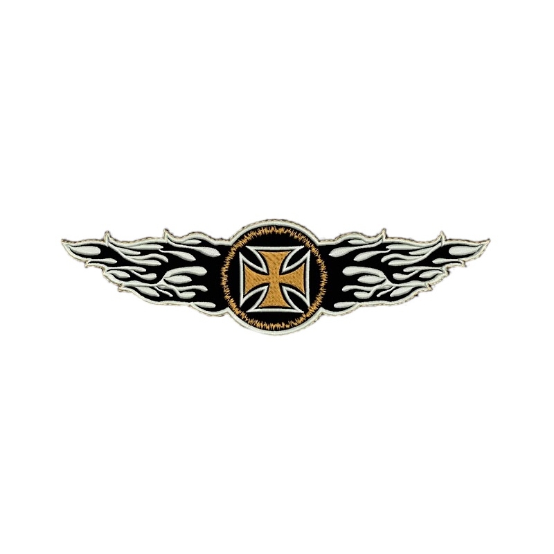 Nášivka Plameny oranžové