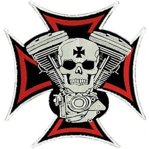 Nášivka Válce + kříž