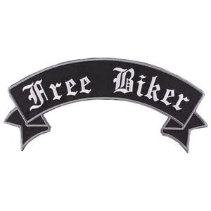 Nášivka Free Biker stuha