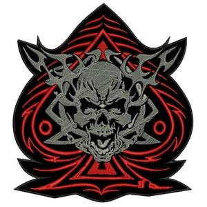 Nášivka Pik červená - velká výprodej