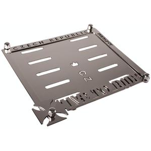 Nerezová podložka pod CZ SPZ Live To Ride Czech Republic