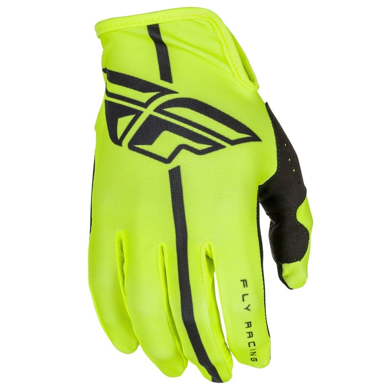 Motokrosové rukavice FLY Racing LITE 2018 - USA černo-fluo žluté