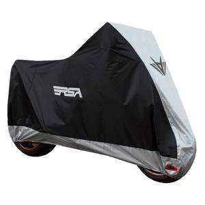 Moto plachta na motocykl RSA černo-stříbrná