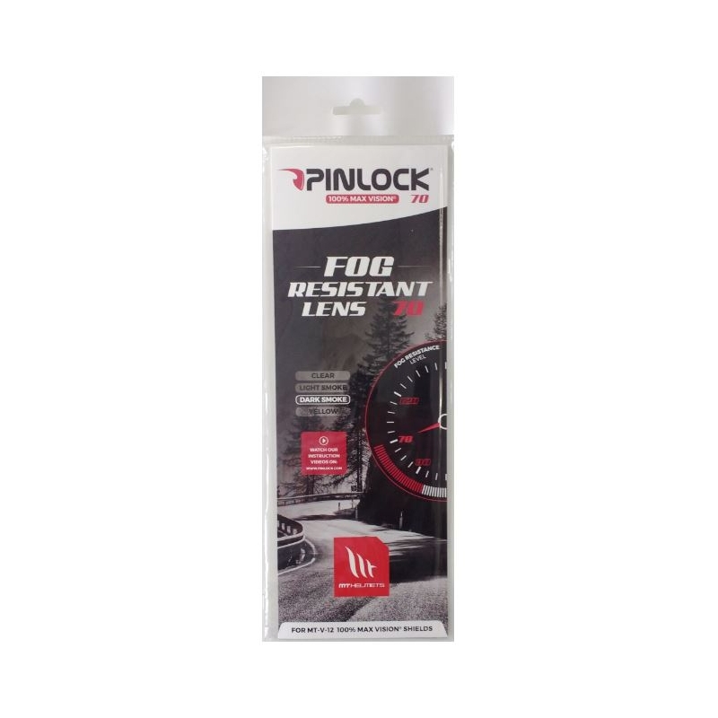 Pinlock pro přilbu MT V-12 kouřový