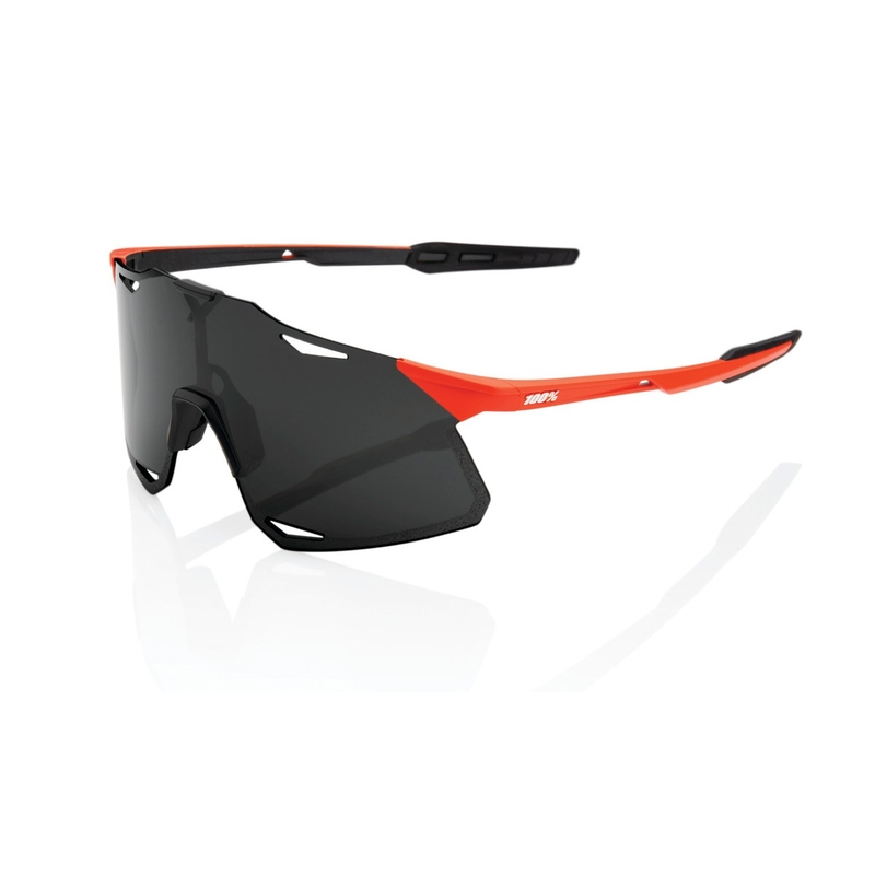 Sluneční brýle 100% HYPERCRAFT Matte Oxyfire černo-červené (kouřové sklo)