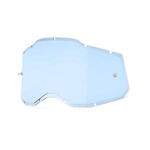 Plexi 100% Injected Racecraft 2/Accuri 2/Strata 2 modré (Anti-fog) výprodej