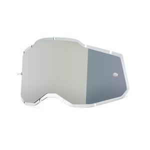 Plexi 100% Injected Racecraft 2/Accuri 2/Strata 2 stříbrné zrcadlové (Anti-fog)