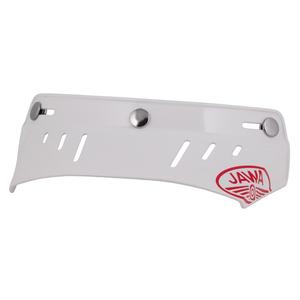 Plochý kšilt pro přilby Cassida Oxygen Jawa bílý