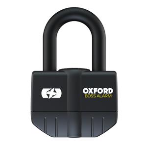 Zámek kotoučové brzdy Oxford U Profil Big Boss Alarm černý