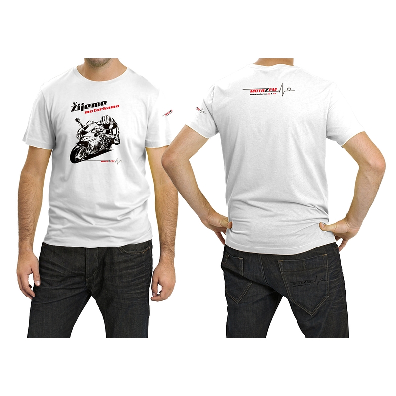 Triko MotoZem žijeme motorkama supersport