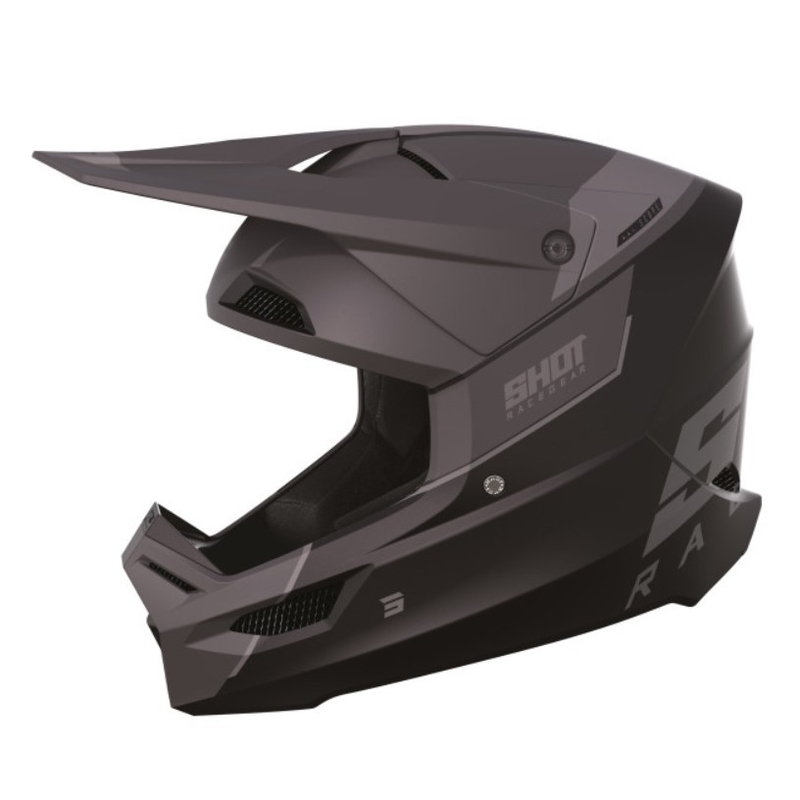 Motokrosová přilba Shot Furious Scope šedá