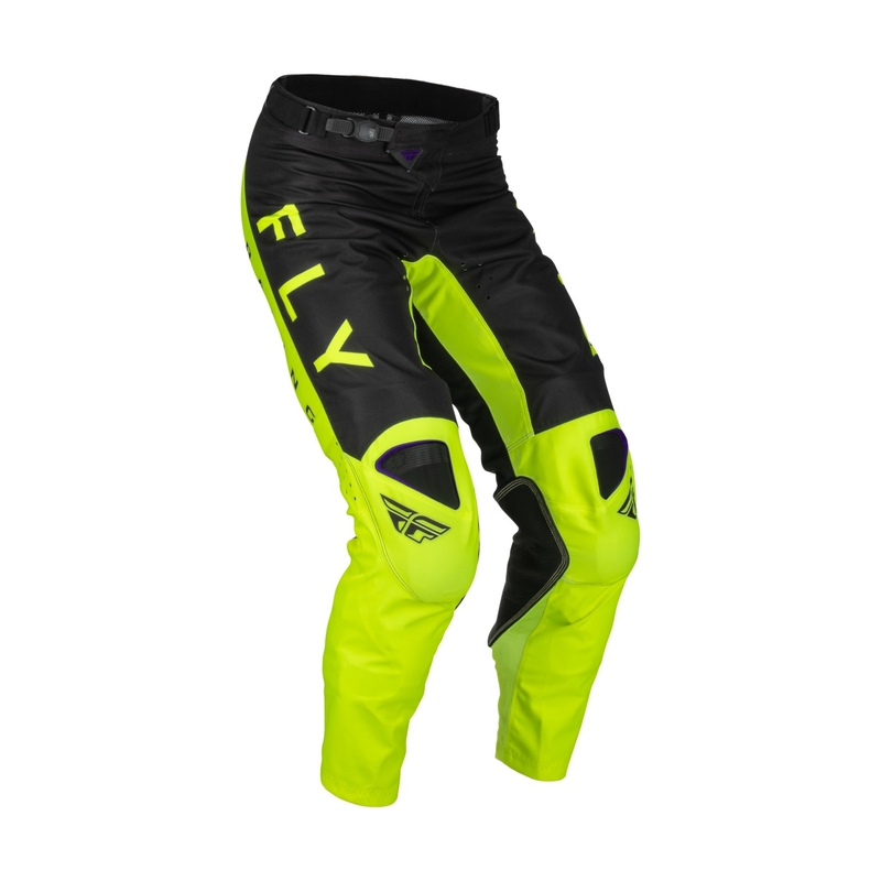 Motokrosové kalhoty FLY Racing Kinetic Kore fluo žluto-černé výprodej