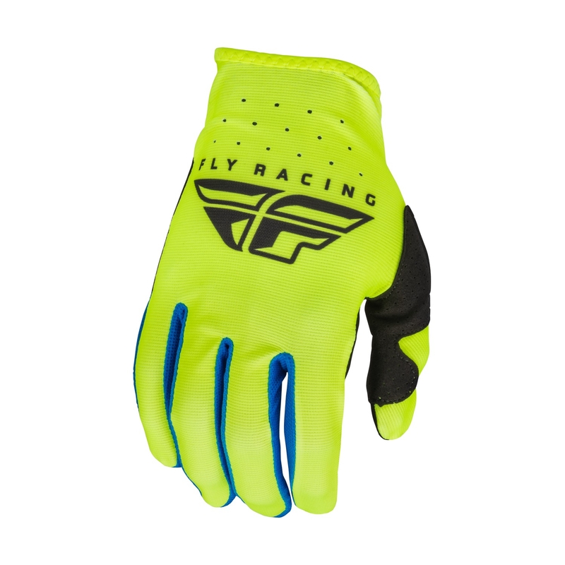 Motokrosové rukavice FLY Racing Lite 2023 fluo žluto-černé