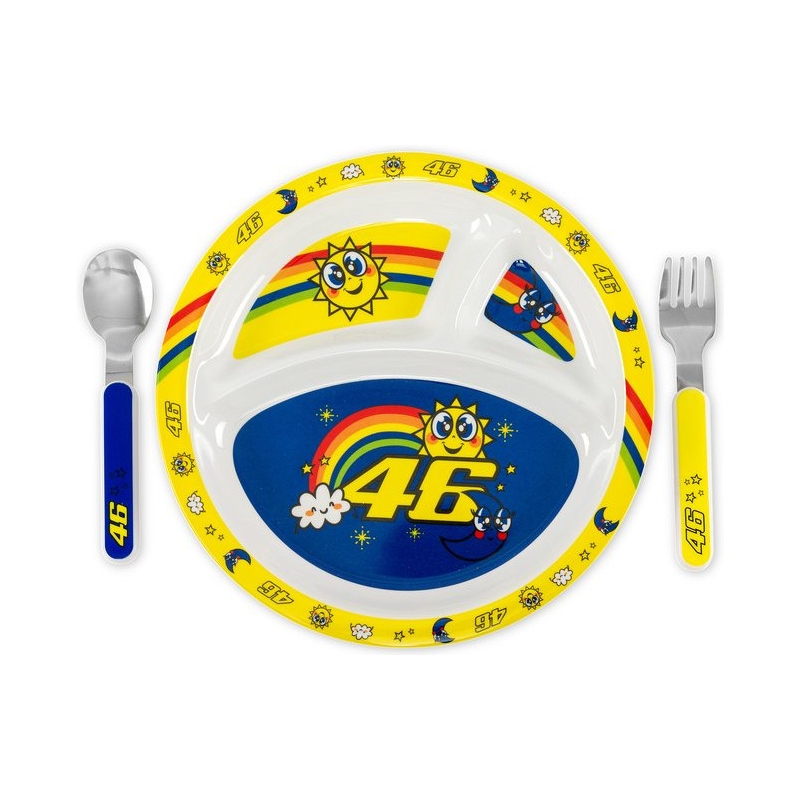 Dětský jídelní set VR46 Valentino Rossi Sun and Moon
