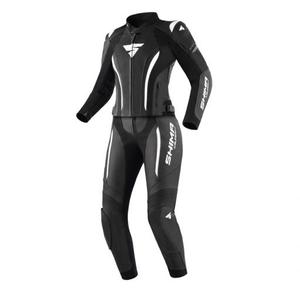 Dámská kombinéza na motorku Shima Miura 2.0 černo-bílá