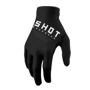 Dětské motokrosové rukavice Shot Raw Kid černé výprodej