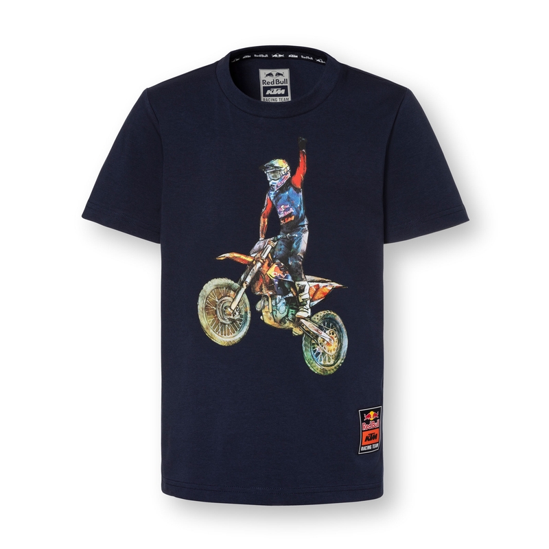 Dětské triko KTM Red Bull Jump modré