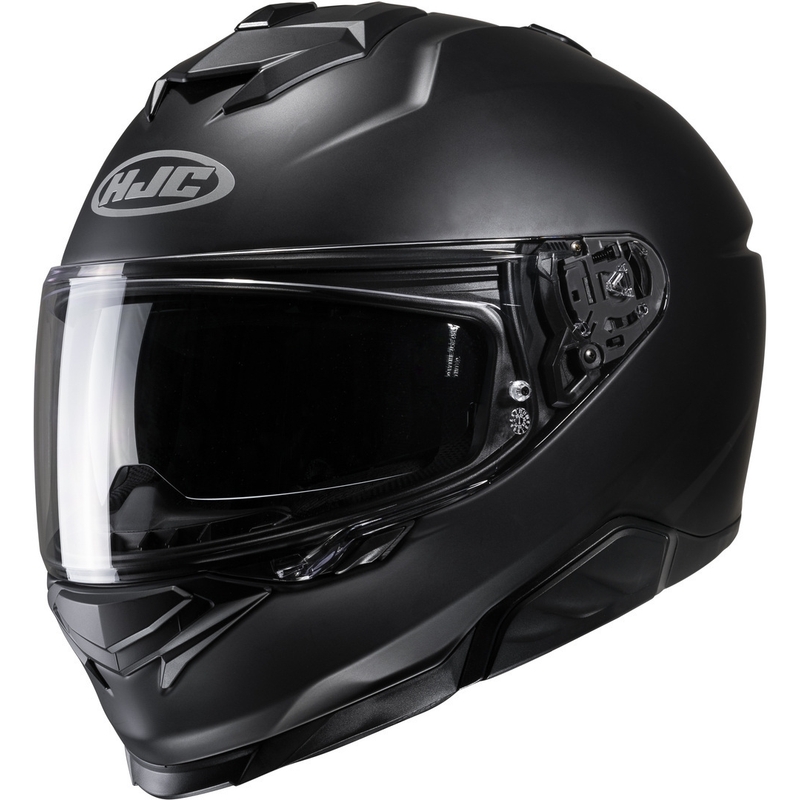 Integrální přilba na motorku HJC i71 Solid Semi Flat černá