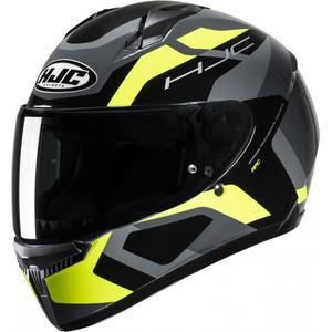 Integrální přilba na motorku HJC C10 Tins MC3H černo-šedo-fluo žlutá