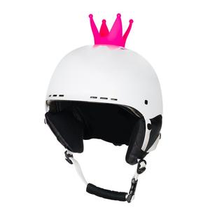 Korunka na helmu 63 růžová