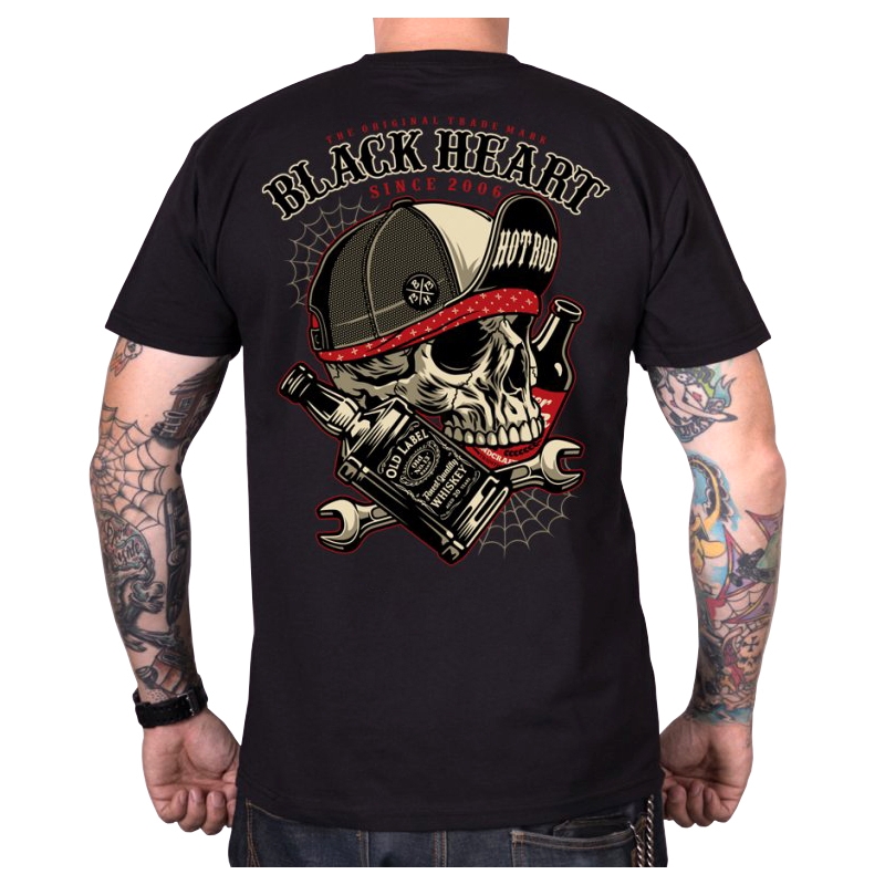 Pánské triko Black Heart Commander černé