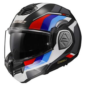Překlápěcí přilba na motorku LS2 FF906 Advant Sport černo-modro-červená