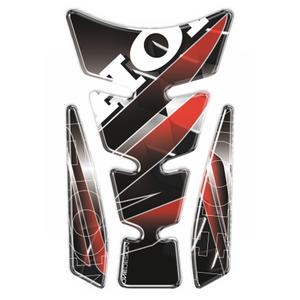 Polep palivové nádrže - tankpad Print Wings stříbrný s boční částí