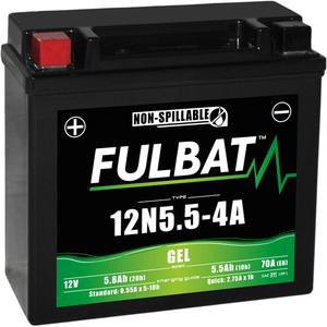 Gelová baterie FULBAT 12N5.5-4A GEL