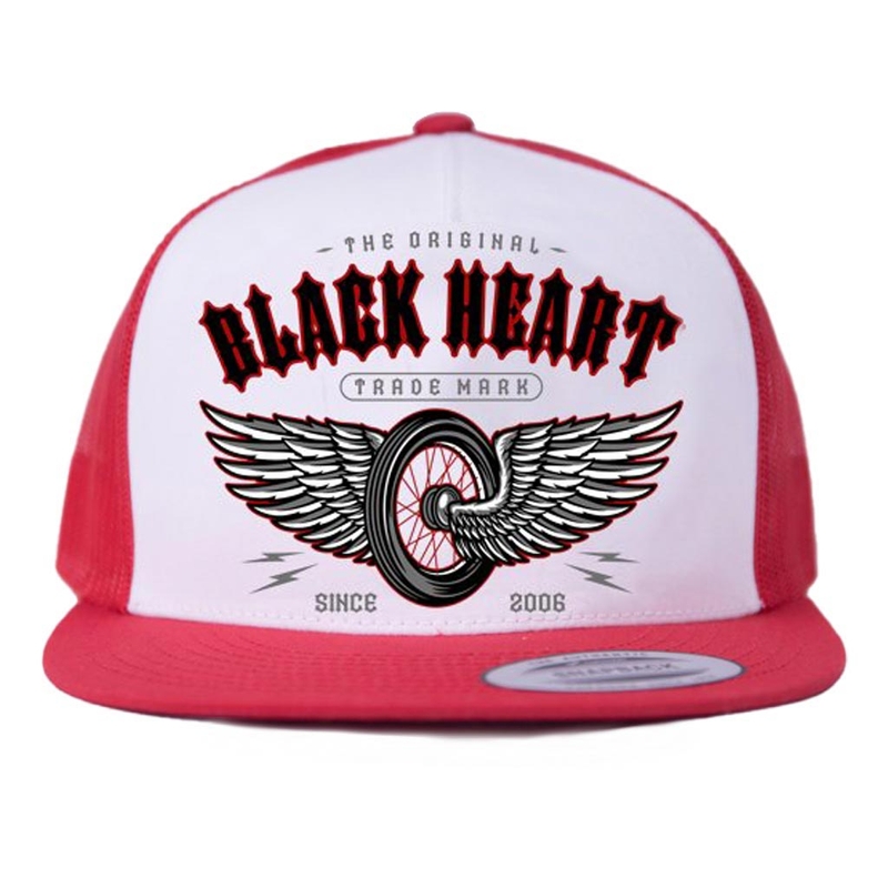Kšiltovka Black Heart Wings červená